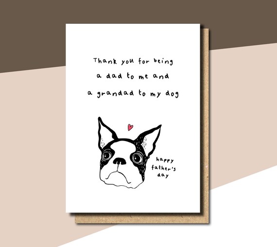 fathers day dog dad