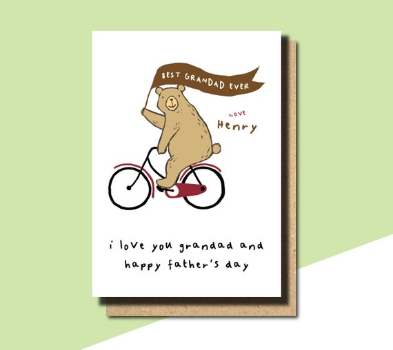 fathers day grandad card