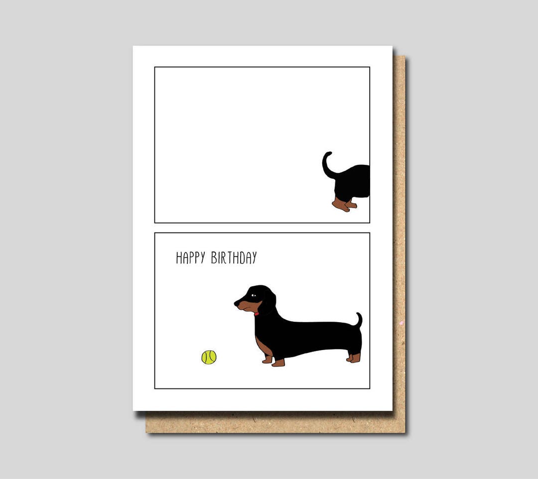 Dog Birthday Card Birthday Card Dog Funny Birthday Card - Etsy UK