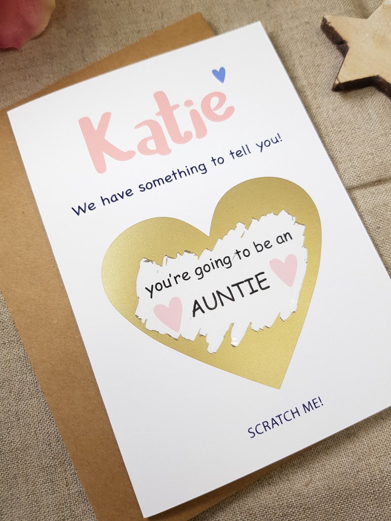 Pregnancy announcement Card Pregnancy announcement ideas