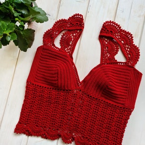 MINKPINK Gardenia Crochet Knit Top
