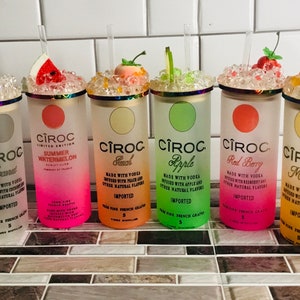 Ciroc & More Ombré Glass Tumblers