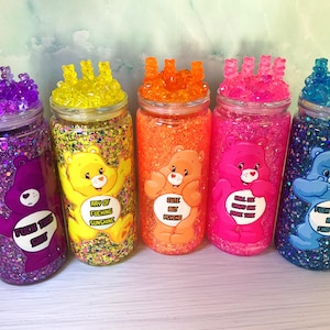 Care Swear Bears Cups and Snowglobe