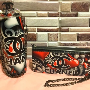 Clutch purse tumbler Set Black