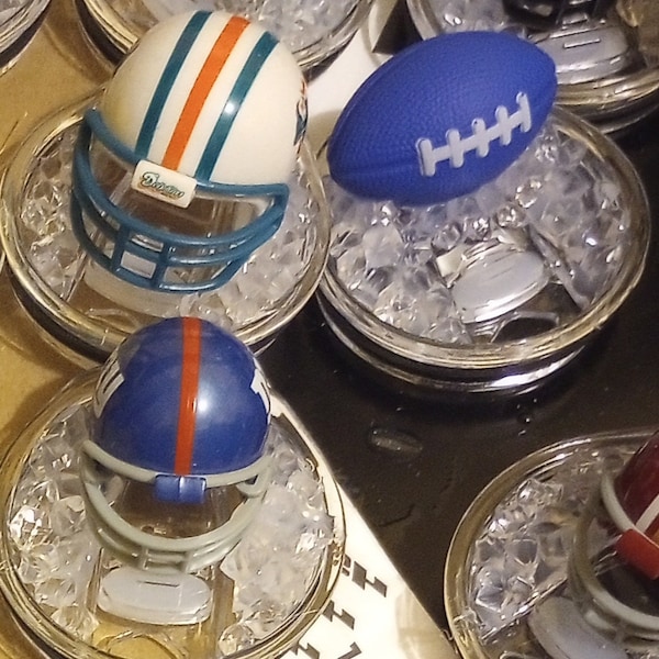 Mini Football Helmet Topper with ice