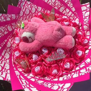 Forever Rose Character Bouquets