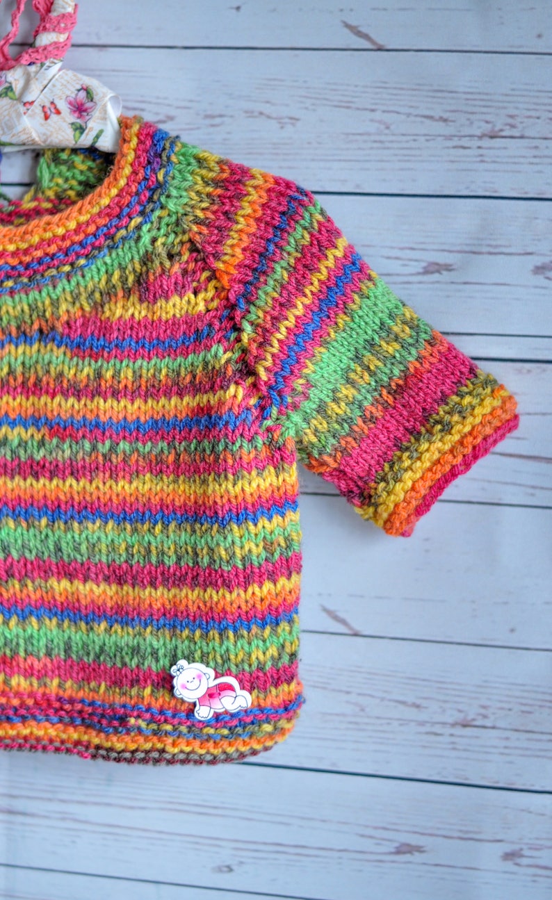 baby knitted sweater handmade work little sweater for kids very soft work