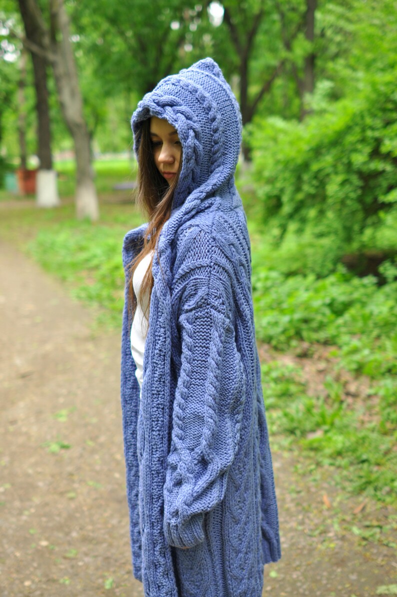 Knitted a women cardigan handmade work very pretty cardigan Etsy