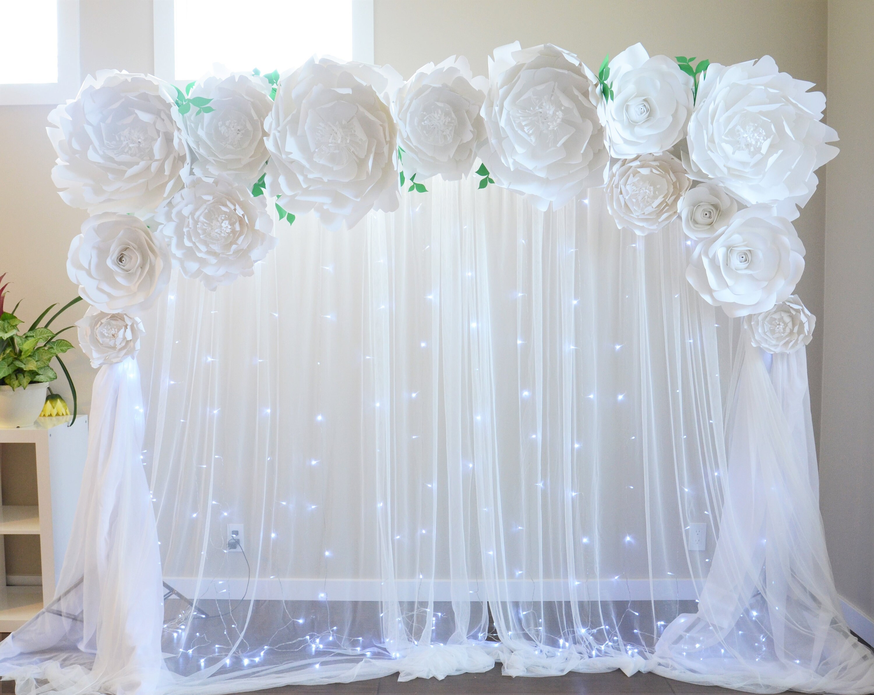 peony paper flower backdrop paper flower template diy paper etsy paper flower backdrop templates