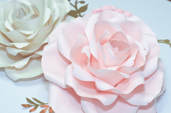 paper flower template pdf