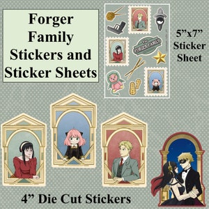 Forger Family Stickers and Prints
