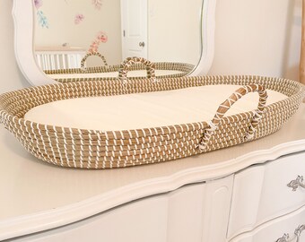 moses basket changing table