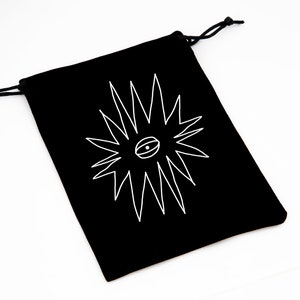 The Portent Tarot Pouch / Card Pouch / Dice Pouch / Crystal Pouch