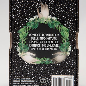 Intuitiv nattgudinna tarotlek: förgyllda kanter, följeslagarguide bild 6