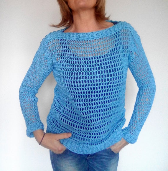 mesh sweaters