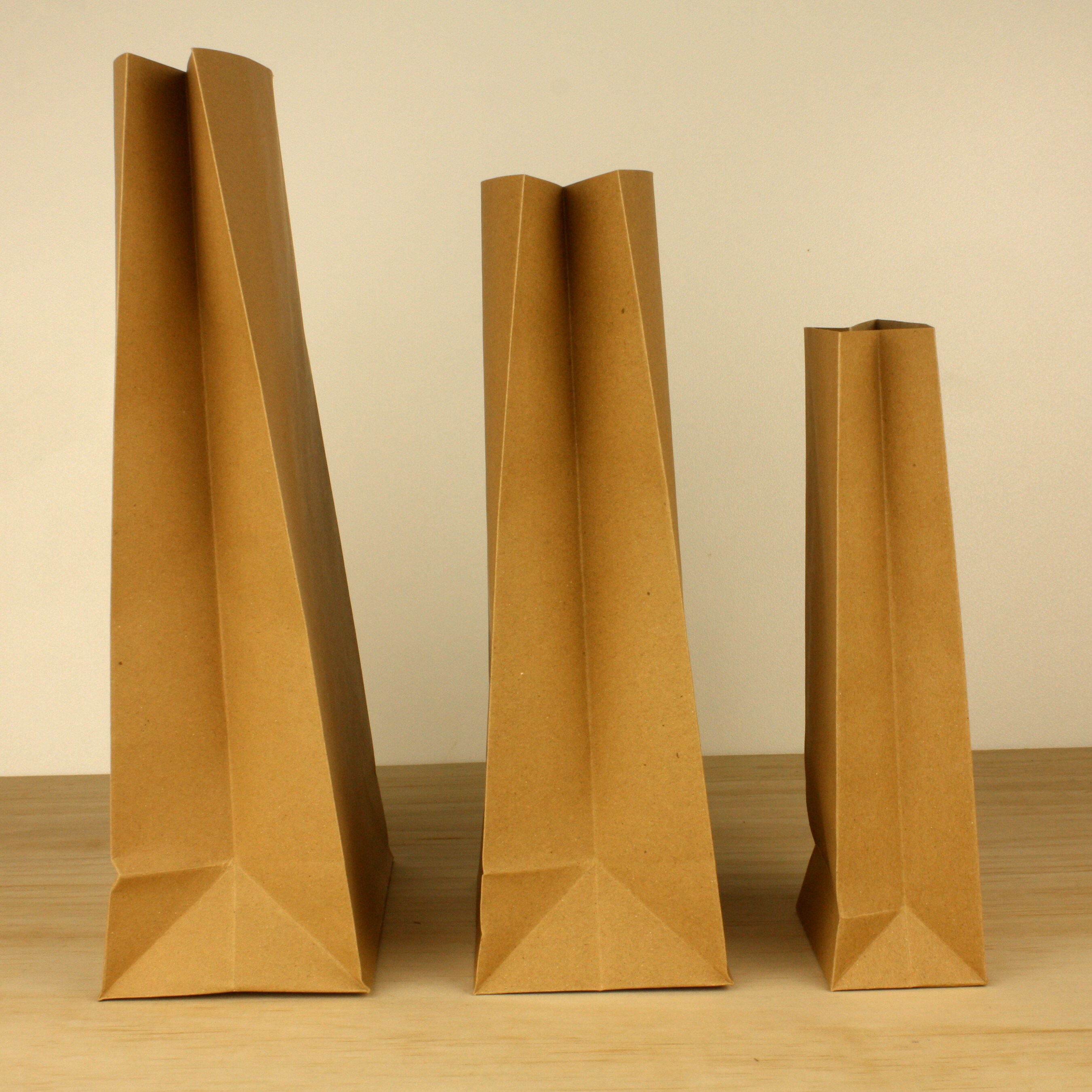 BROWN PAPER BAGS 3 Sizes / Small / Medium / Large Party Etsy Australia