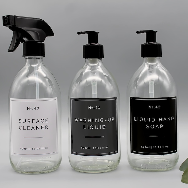 Glass Soap Dispenser Etsy