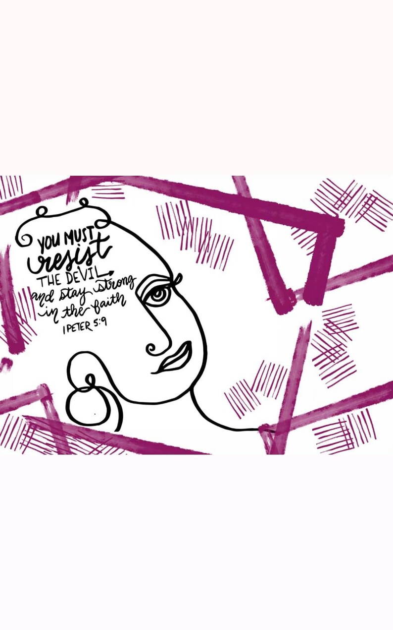 Woman of Strength 1 purple
