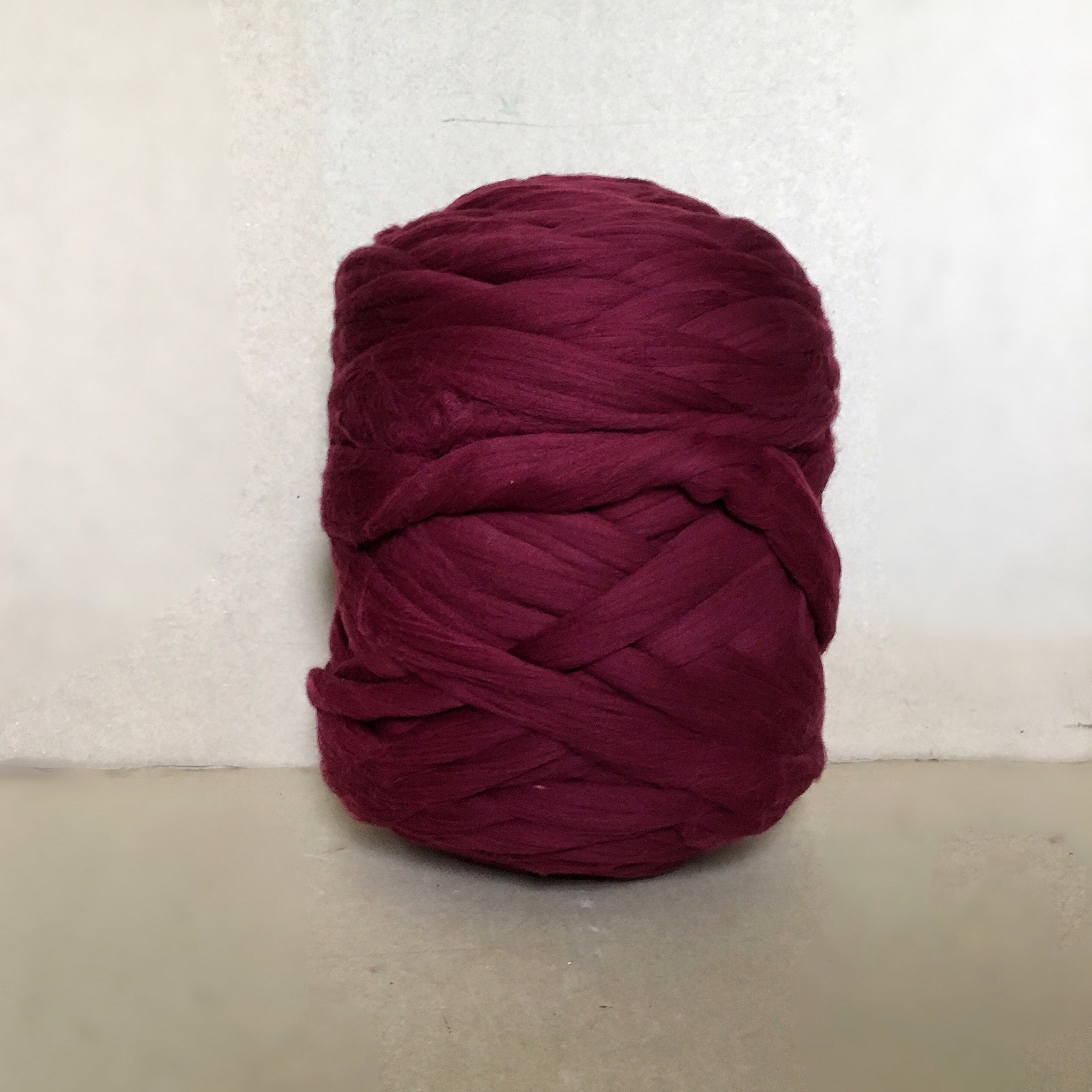 Chunky Wool Merino Wool Yarn Super Chunky Yarn Unspun Etsy