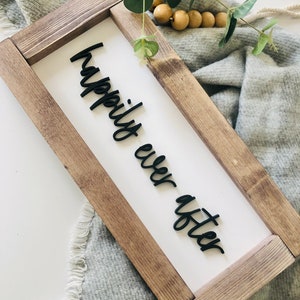 Happily Ever After Sign