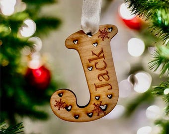 Mickey Initial letter Christmas Tree decoration