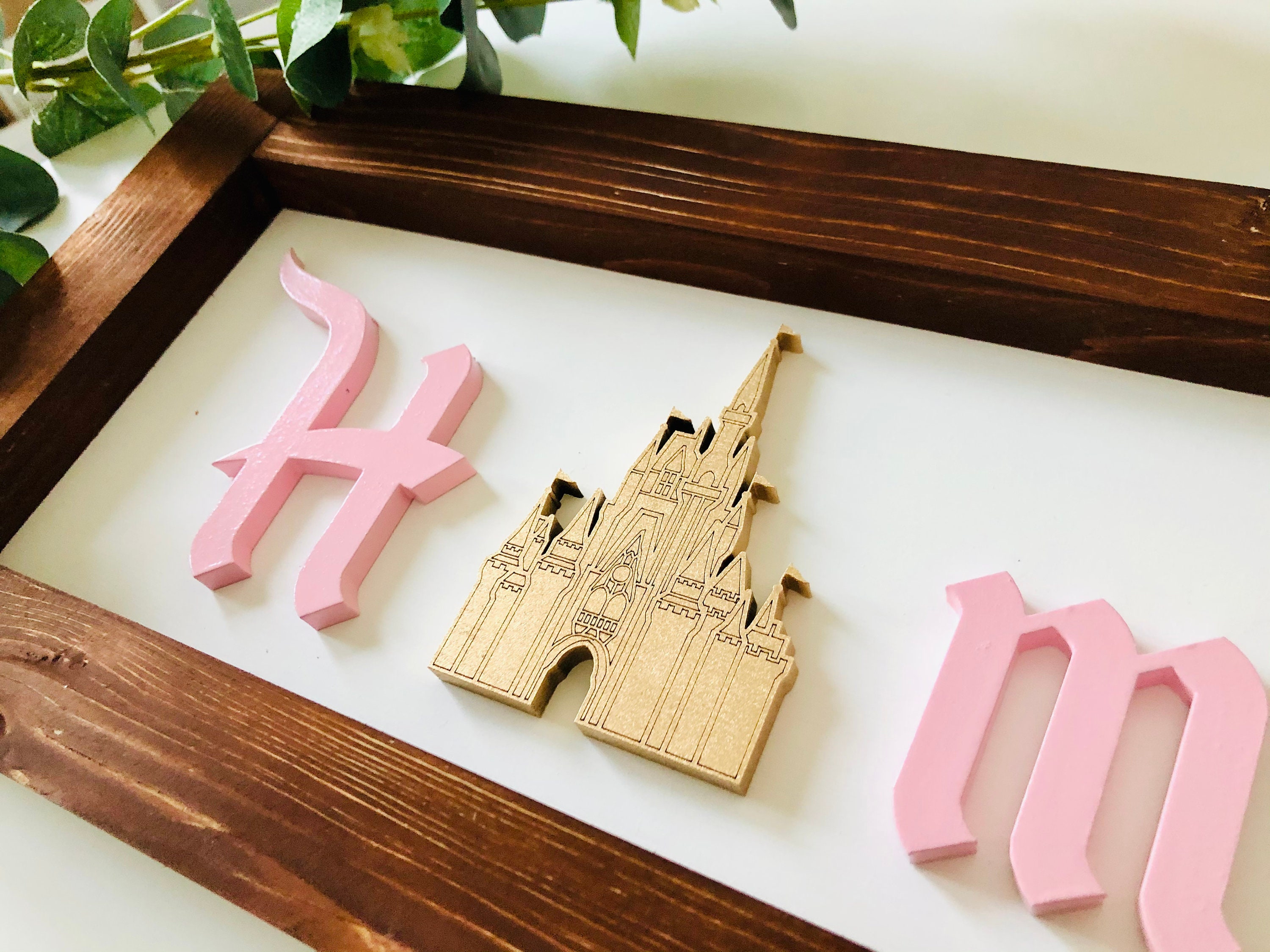 Castle Home Sign - Etsy