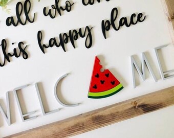 Watermelon Interchangeable O