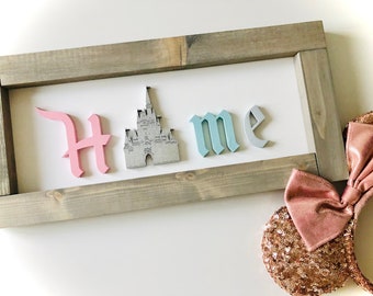 Castle Home Sign