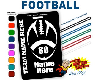 Luggage Tags Burning Football Sport Bag Tag for Travel 2 PCS Luggage Tags Burning Football Sport Bag Tag for Travel 2 PCS