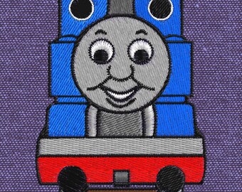 Embroidery design Thomas the train 4x4 pes hus jef