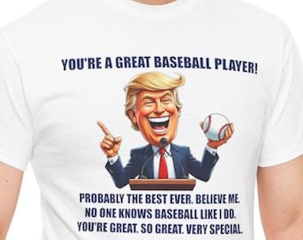 Donald Trump Funny Caricature Sports Shirts - Great Gift - 3 Designs!