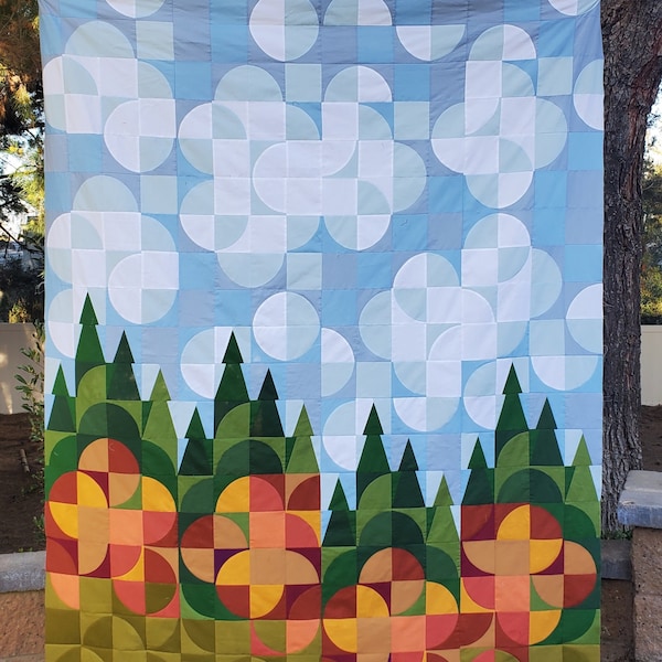 VISTA, A Scenic Quilt Pattern