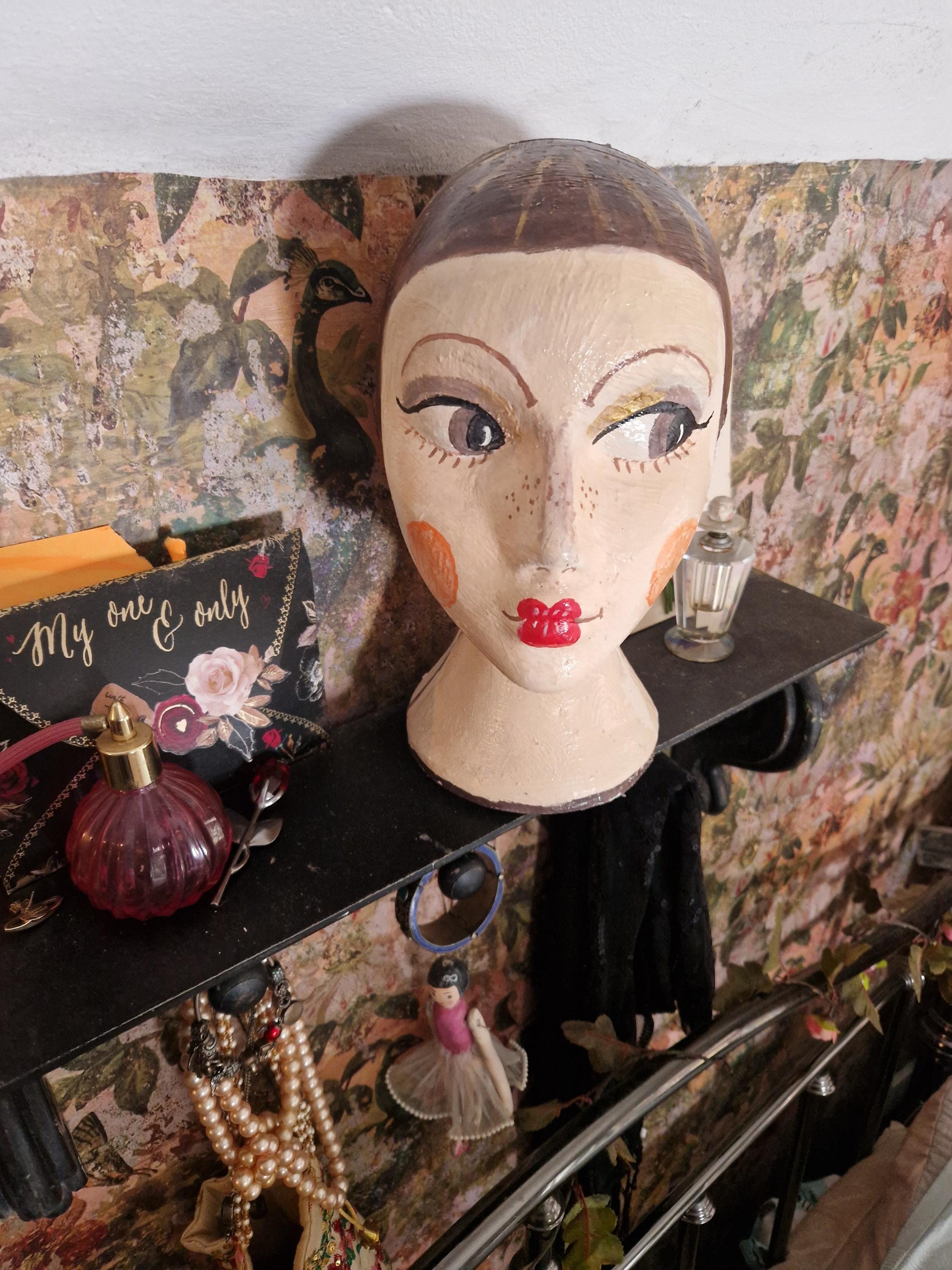 Vintage Mannequin Head - Etsy