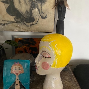Vintage female mannequin head - Etsy 日本