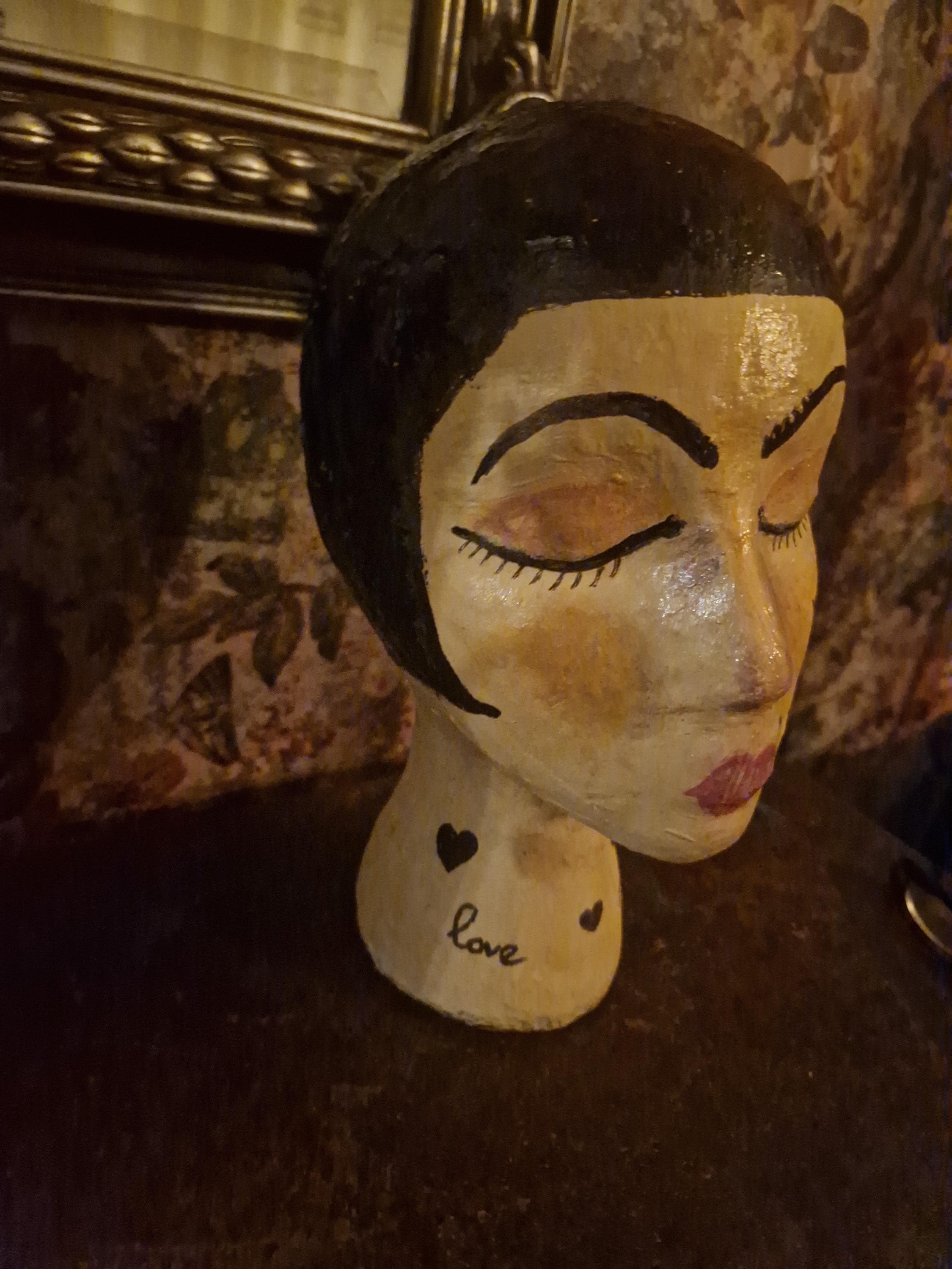 ♥ Mannequin Head /vintage Mannequin Head /wig Mannequin