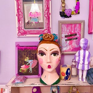 Vintage mannequin head - Etsy 日本
