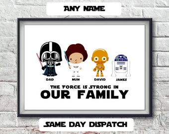 star wars personalised gifts