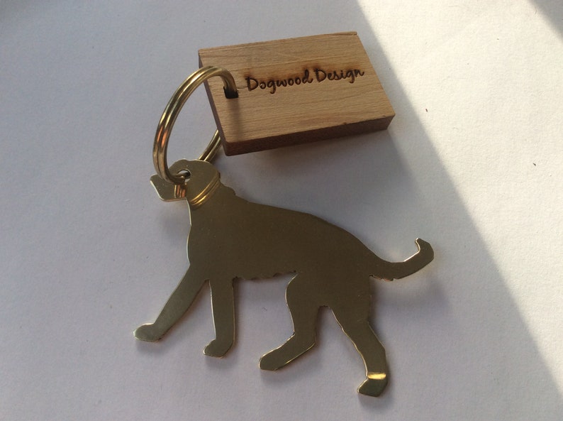 Irish wolfhound Keyring Dog keychains Irish wolfhound Dog keyrings Irish wolfhound Keychain