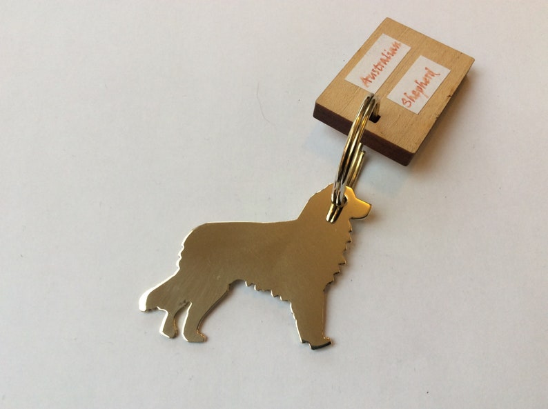 Australian Shepherd Australian Shepherd Keyring Australian Shepherd Keychain