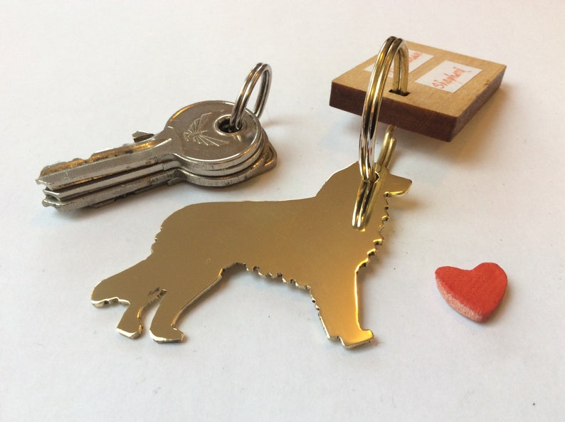 Australian Shepherd Australian Shepherd Keyring Australian Shepherd Keychain