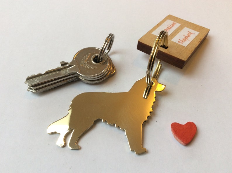 Australian Shepherd Australian Shepherd Keyring Australian Shepherd Keychain
