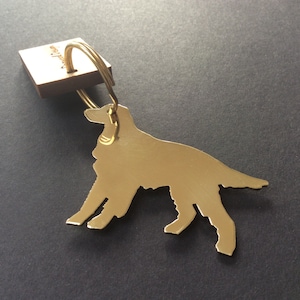 Gordon Setter Keyring, Gordon Setter Keychain, Gordon Setter