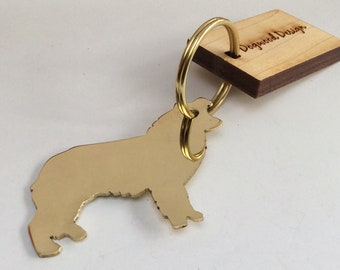 Border Collie Key Ring, border collie key ring, collie key ring, Collie Key Ring