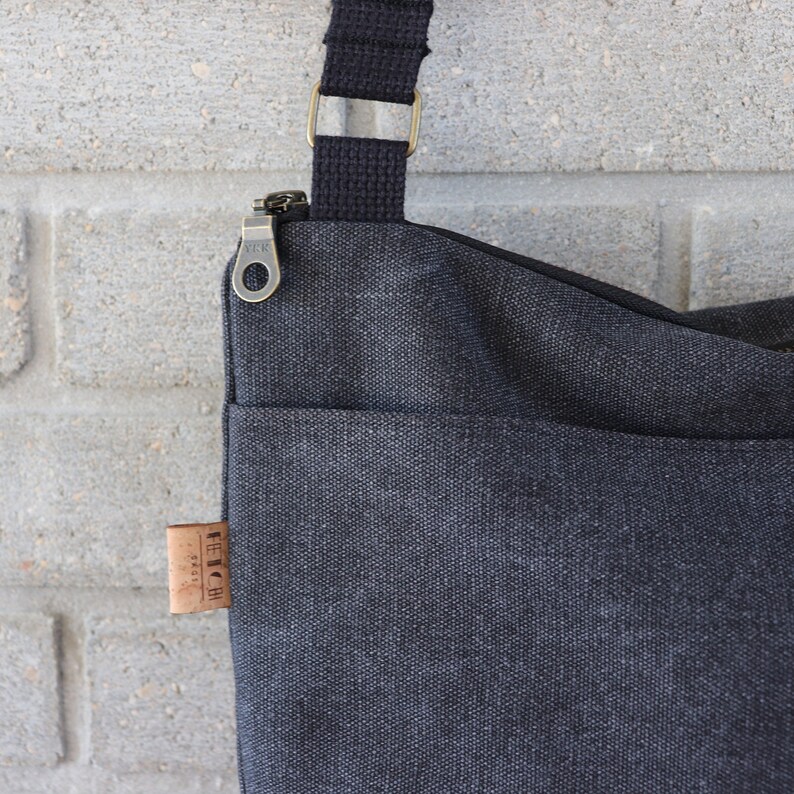 Slouchy Cross Body Bag for Women and Men With Front Pocket. Etsy