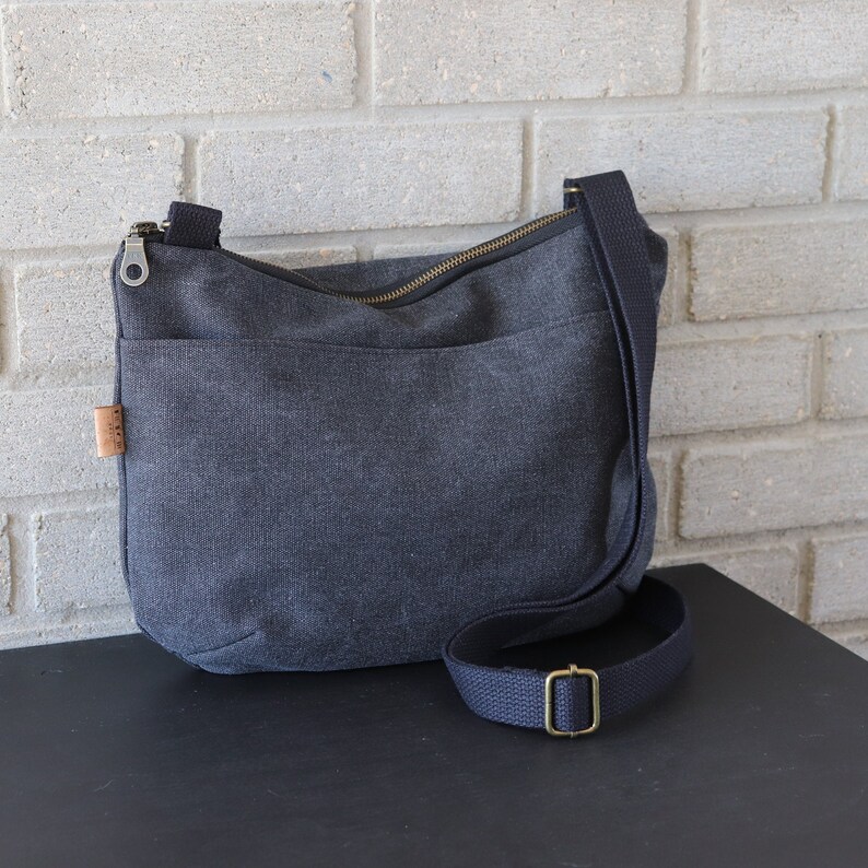 Slouchy Cross Body Bag for Women and Men With Front Pocket. Etsy