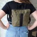 Waxed Canvas Backpack for women. Small Backpack Purse for women, teens, students. Mini Backpack Purse for hiking, travel, everyday.