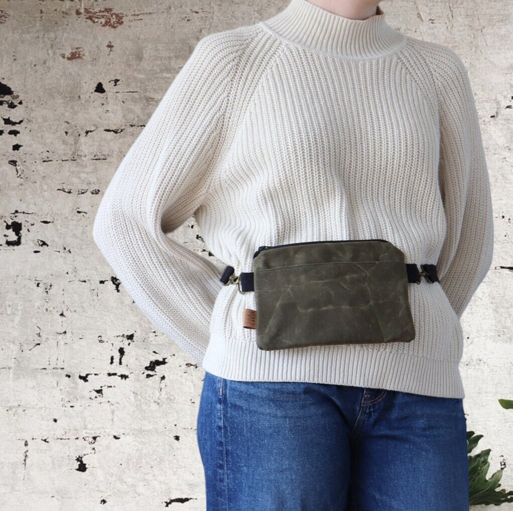 Designer Vintage Beige Shoulder Crossbody Utility Belt Bag Dupe
