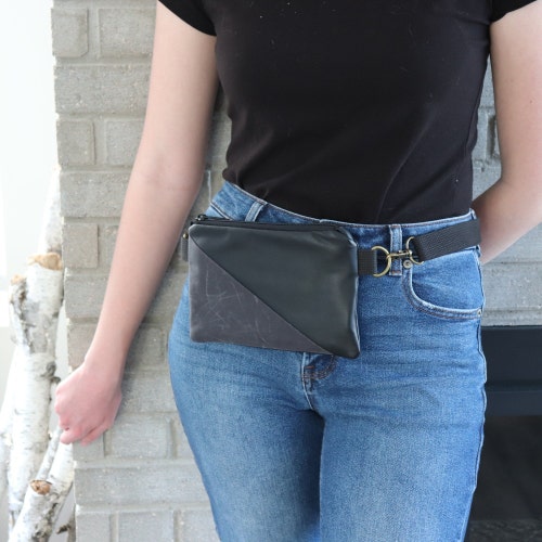 small flat fanny pack