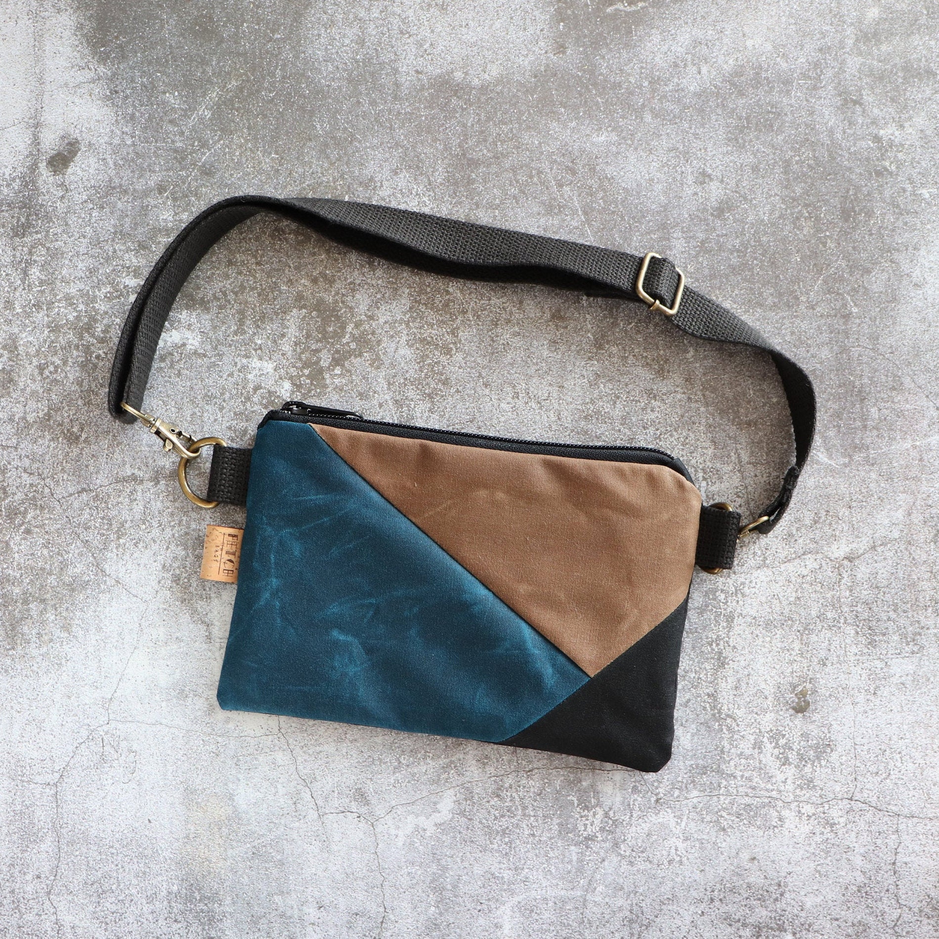 small flat fanny pack