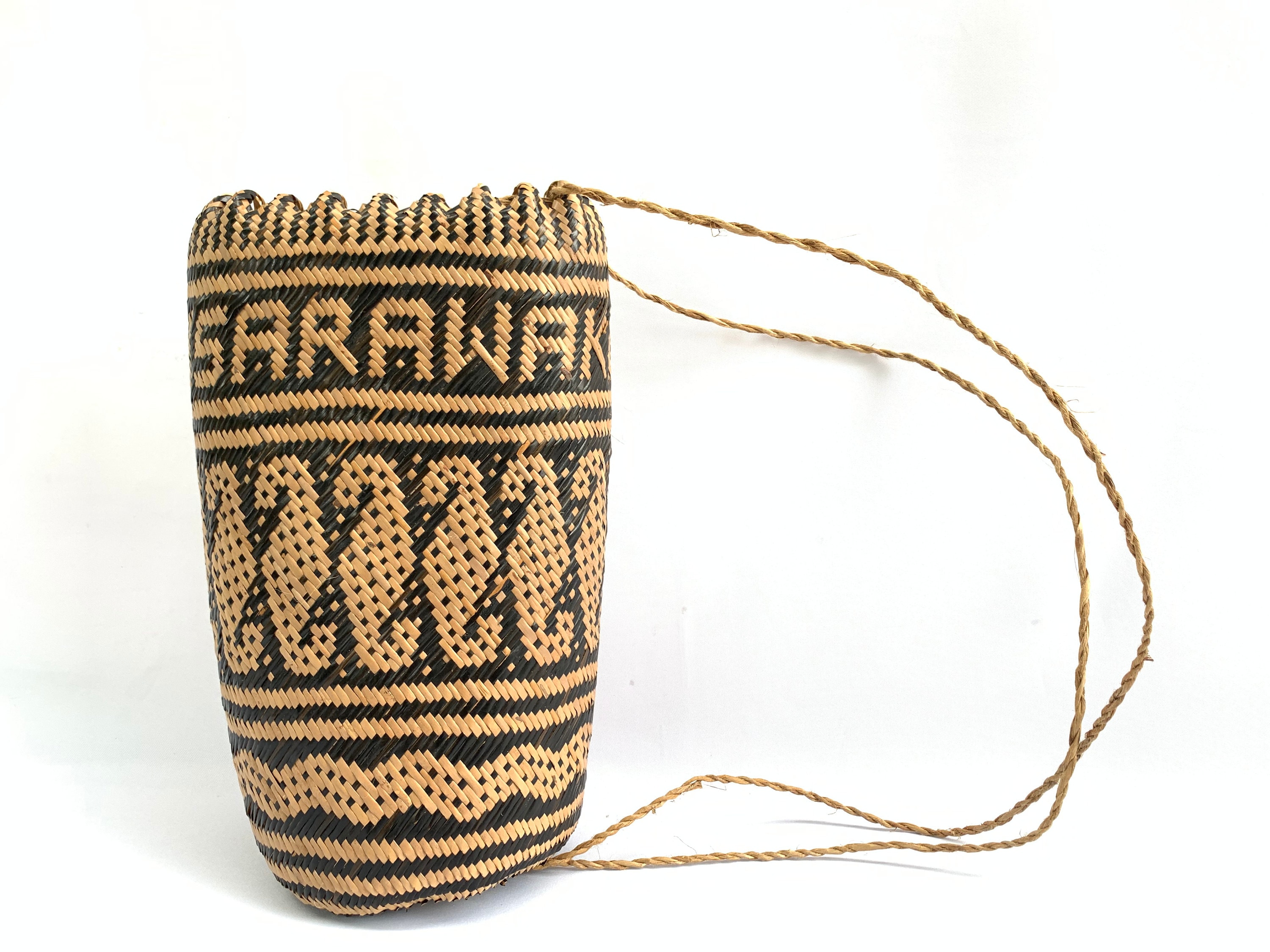 BORNEO BAG AJAT 350mm (lintah/leech Pattern) Fiber Art Backpack